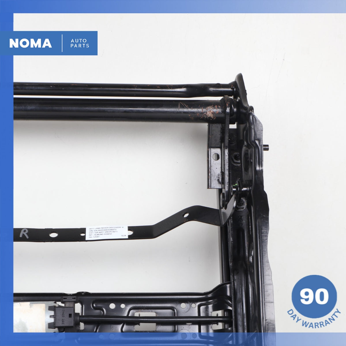 10-12 Land Rover L319 L320 LR4 Front Right Side Lower Seat Track Frame Rail OEM - photo 4
