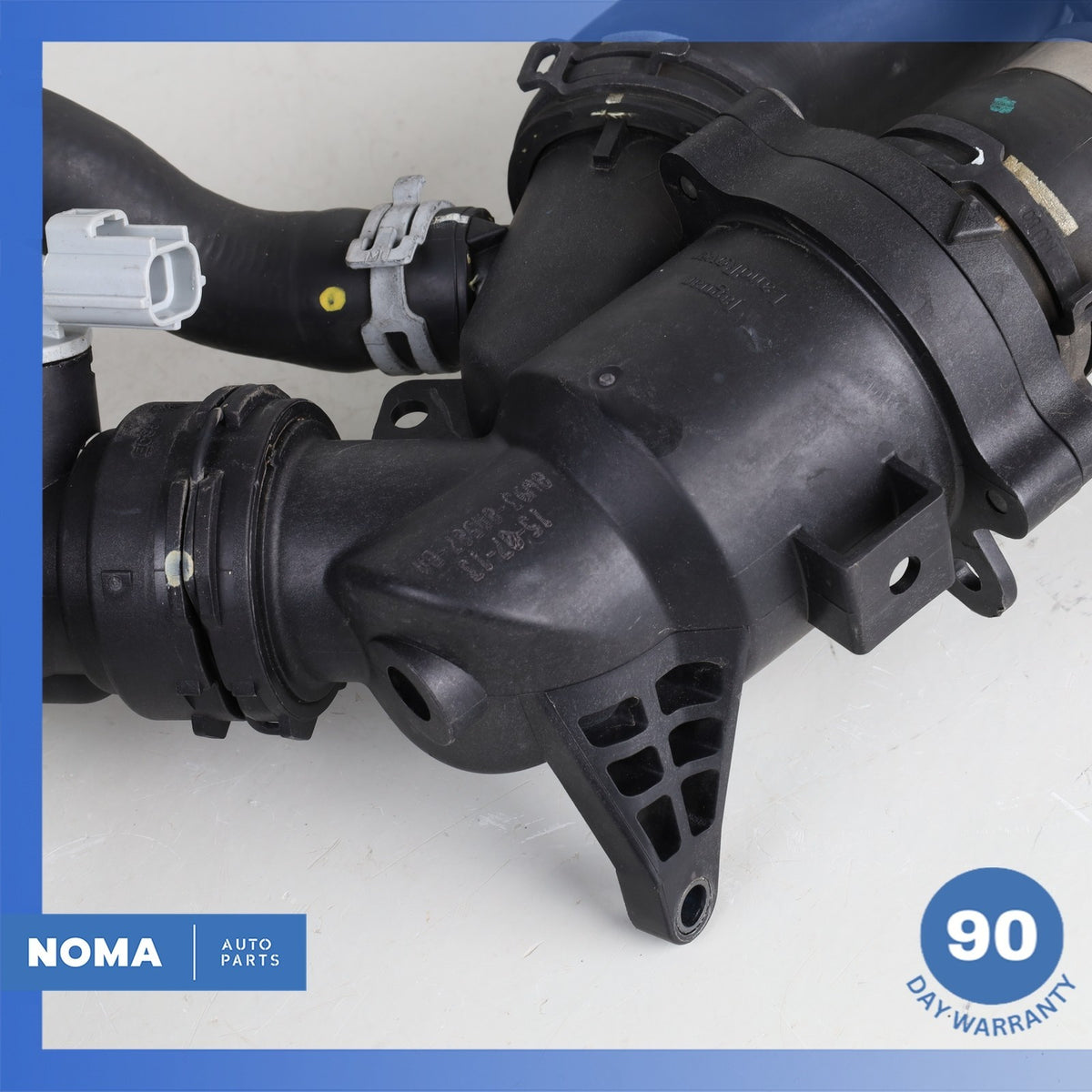 2014 Land Rover Range Rover L405 Engine Thermostat Housing DX238A587AB OEM - photo 9