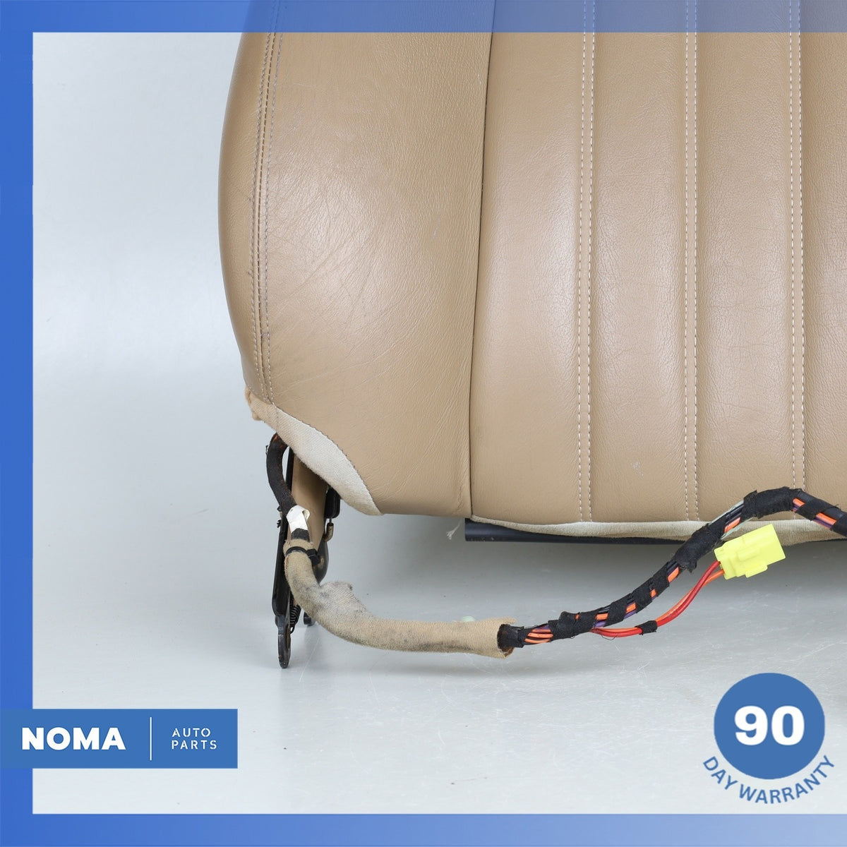 97-00 Jaguar X100 XK8 Top Upper Seat Cushion Right Passenger Side Beige OEM - photo 5
