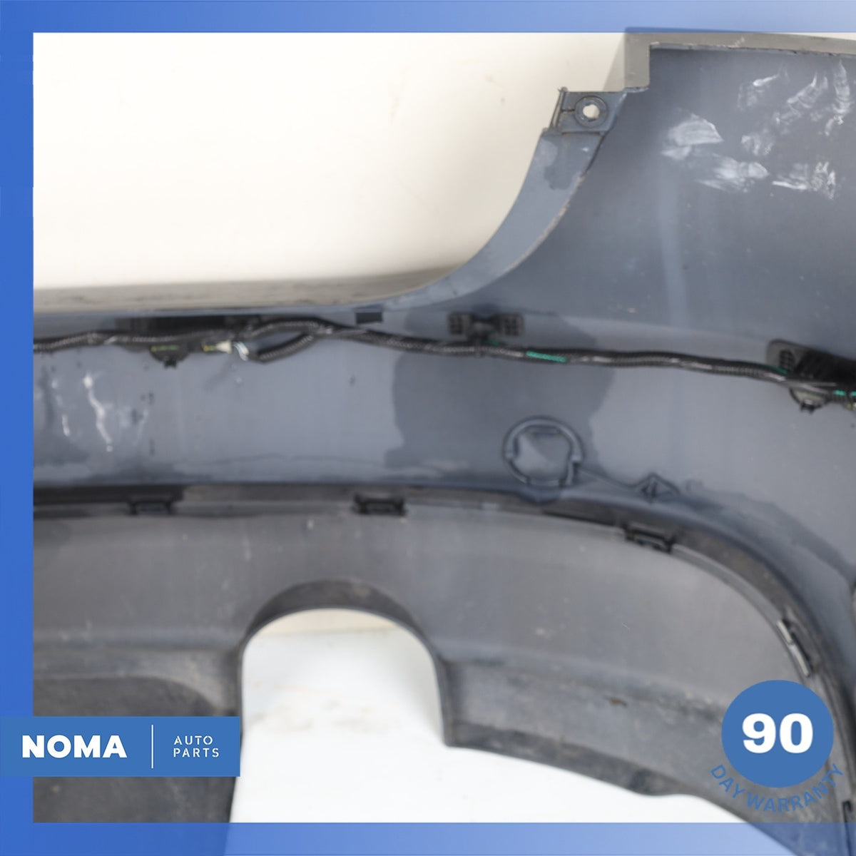 17-19 Jaguar X760 XE Rear Bumper Cover Panel Black GX7317A958BD OEM 61k - photo 16
