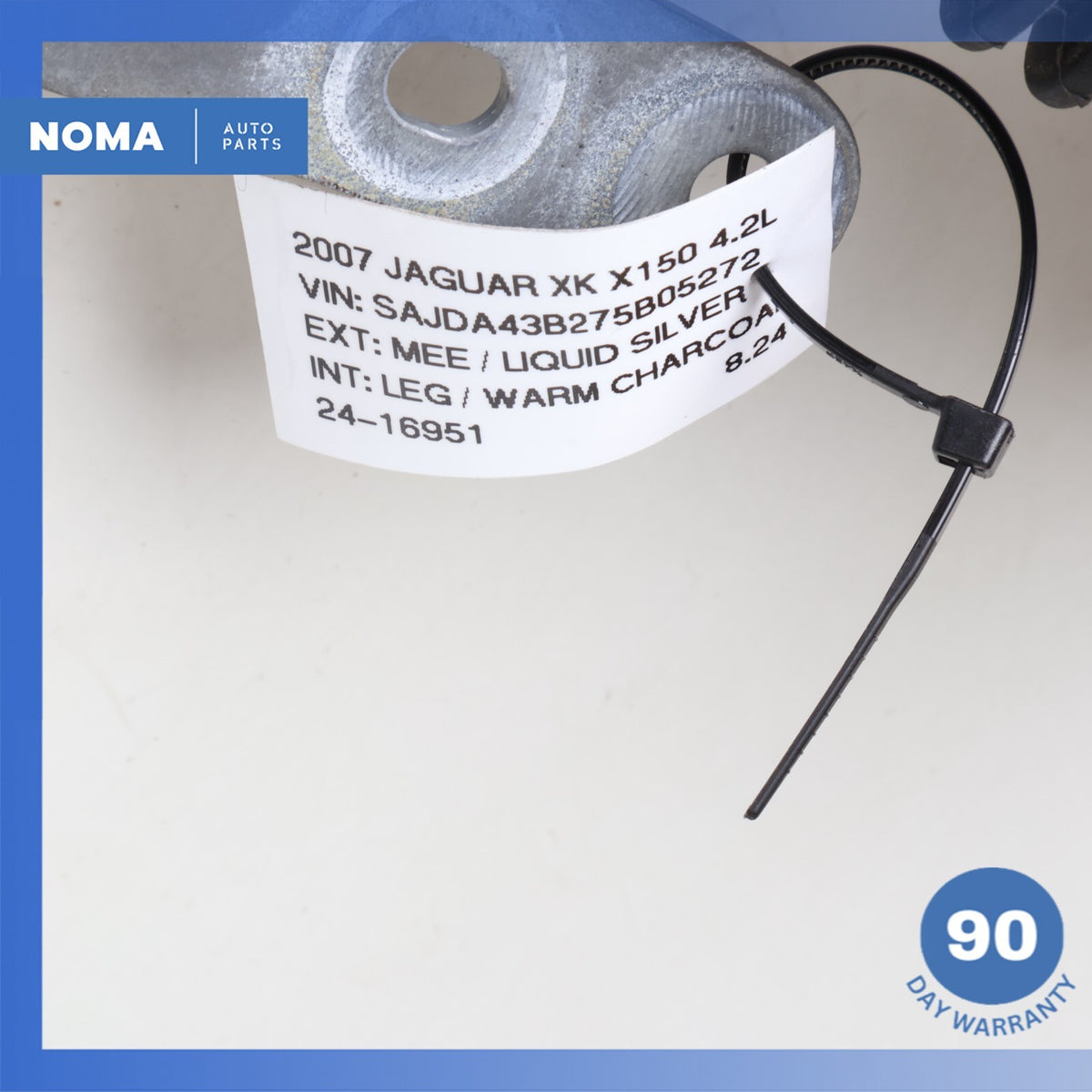 07-09 Jaguar X150 XK XKR Transmission Shifter Cable Linkage 6W837E395AD OEM - photo 12