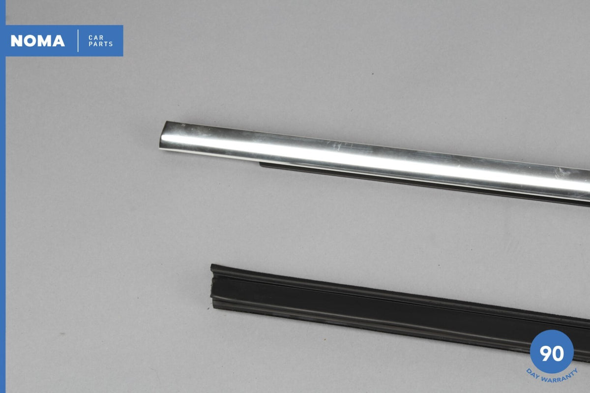 00-08 Jaguar S-Type X204 Front Left Side Door Window Seal w/ Moulding Set OEM - photo 5