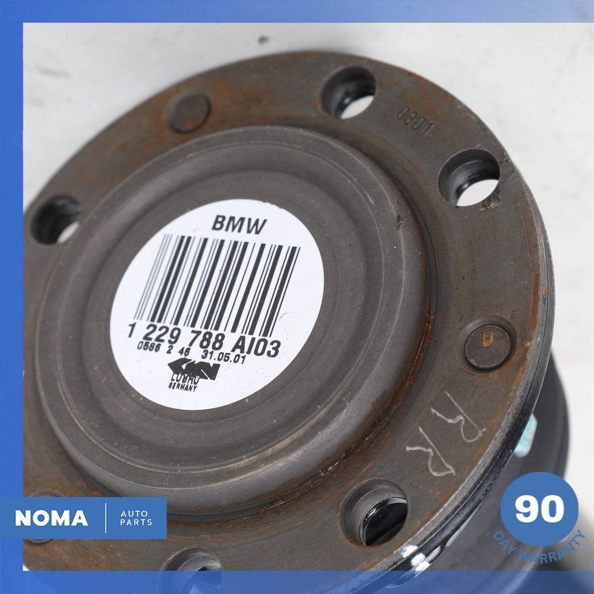 01-02 BMW E36 Z3 M54 3.0L Rear Left or Right CV Axle Half Shaft 1229788 OEM 93k - photo 3