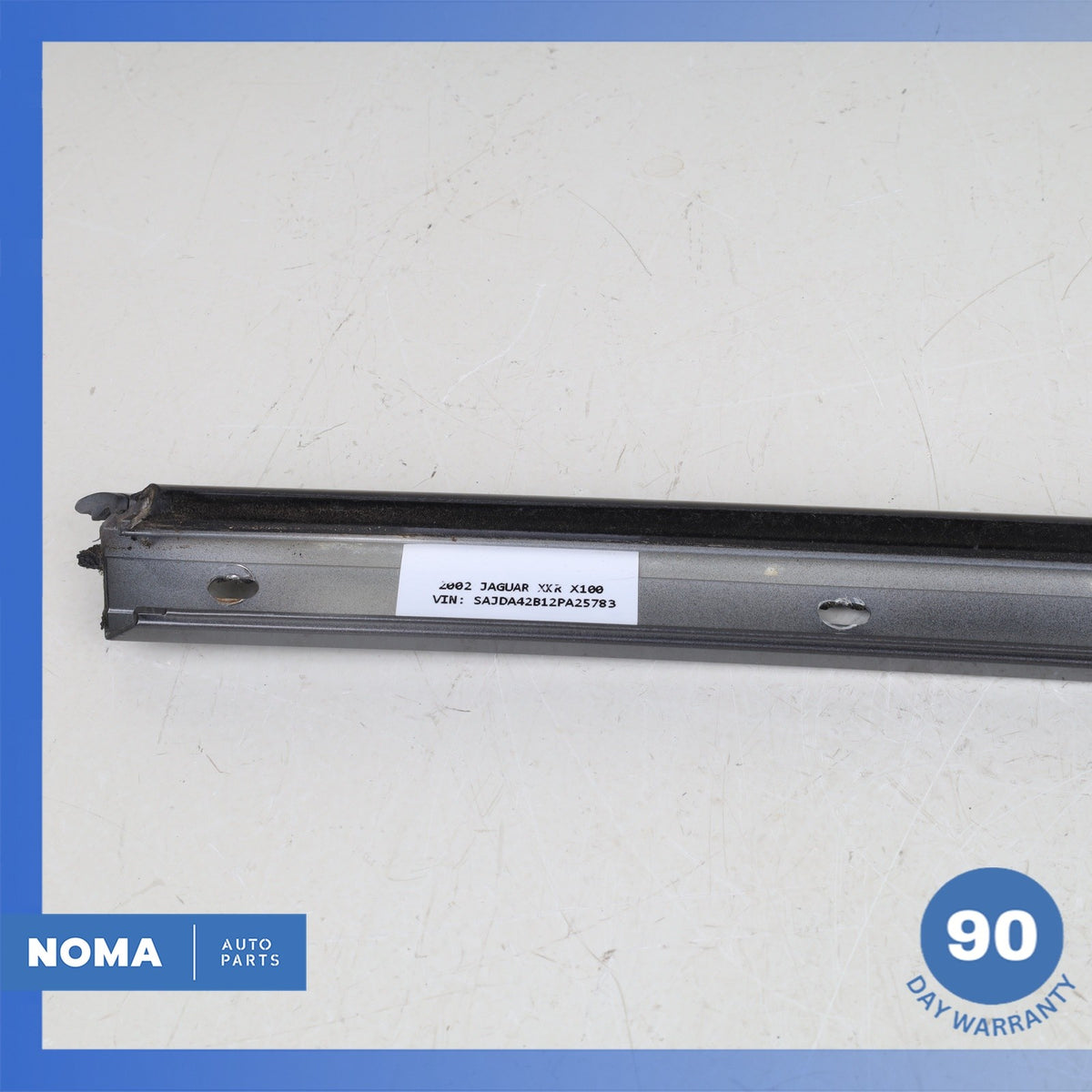 97-06 Jaguar X100 XKR XK8 Front Left Windshield Exterior A-Pillar Molding OEM - photo 8