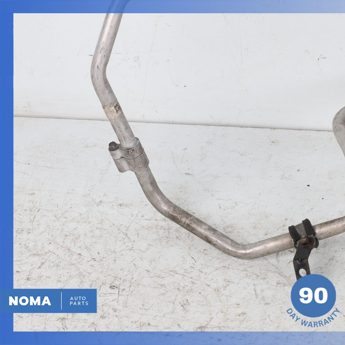 00-04 Jaguar X100 XKR S/C Engine Oil Cooler Return Line Set OEM - photo 4
