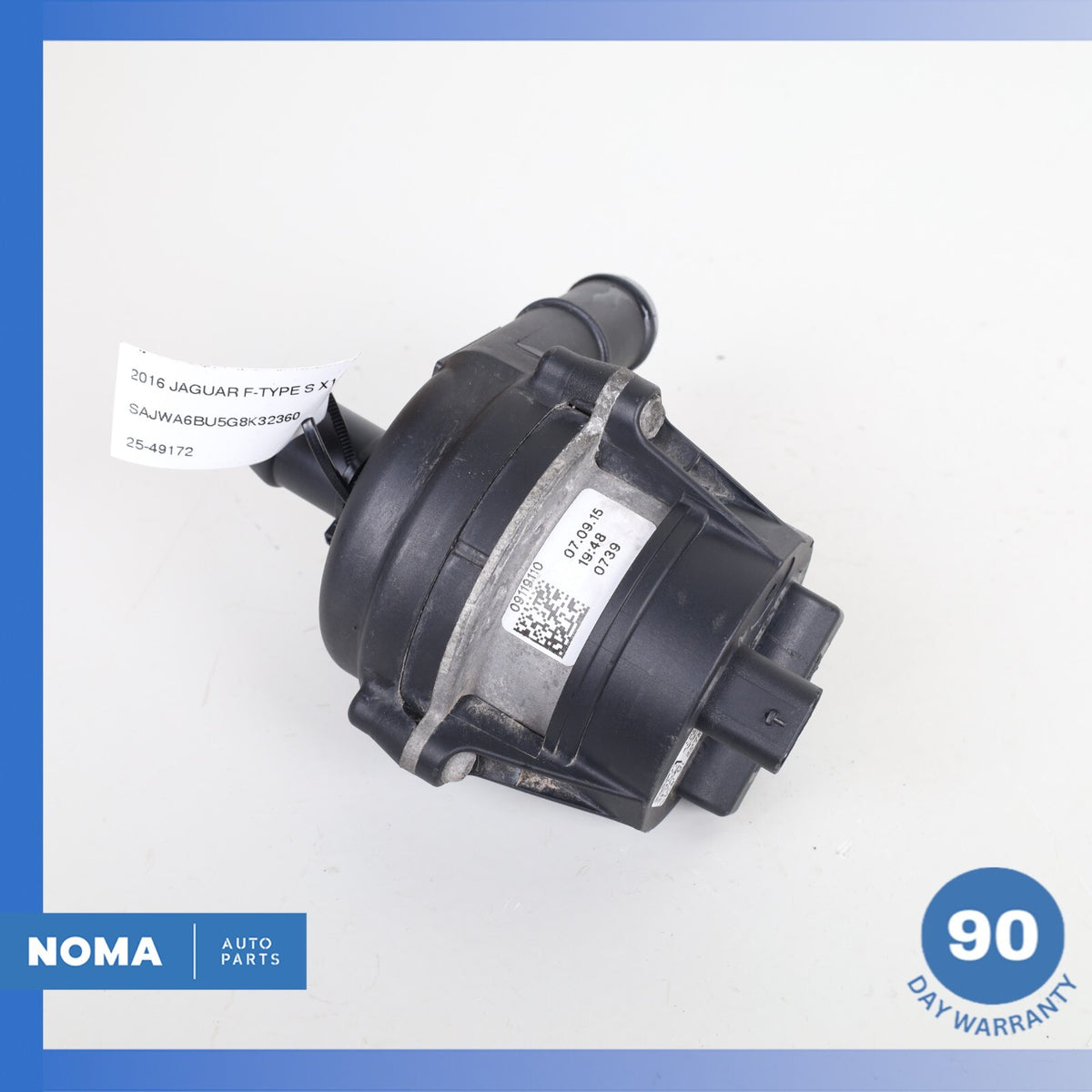 12-23 Jaguar X152 F-Type XJ RR Sport Engine Coolant Auxiliary Water Pump OEM 65k - photo 5