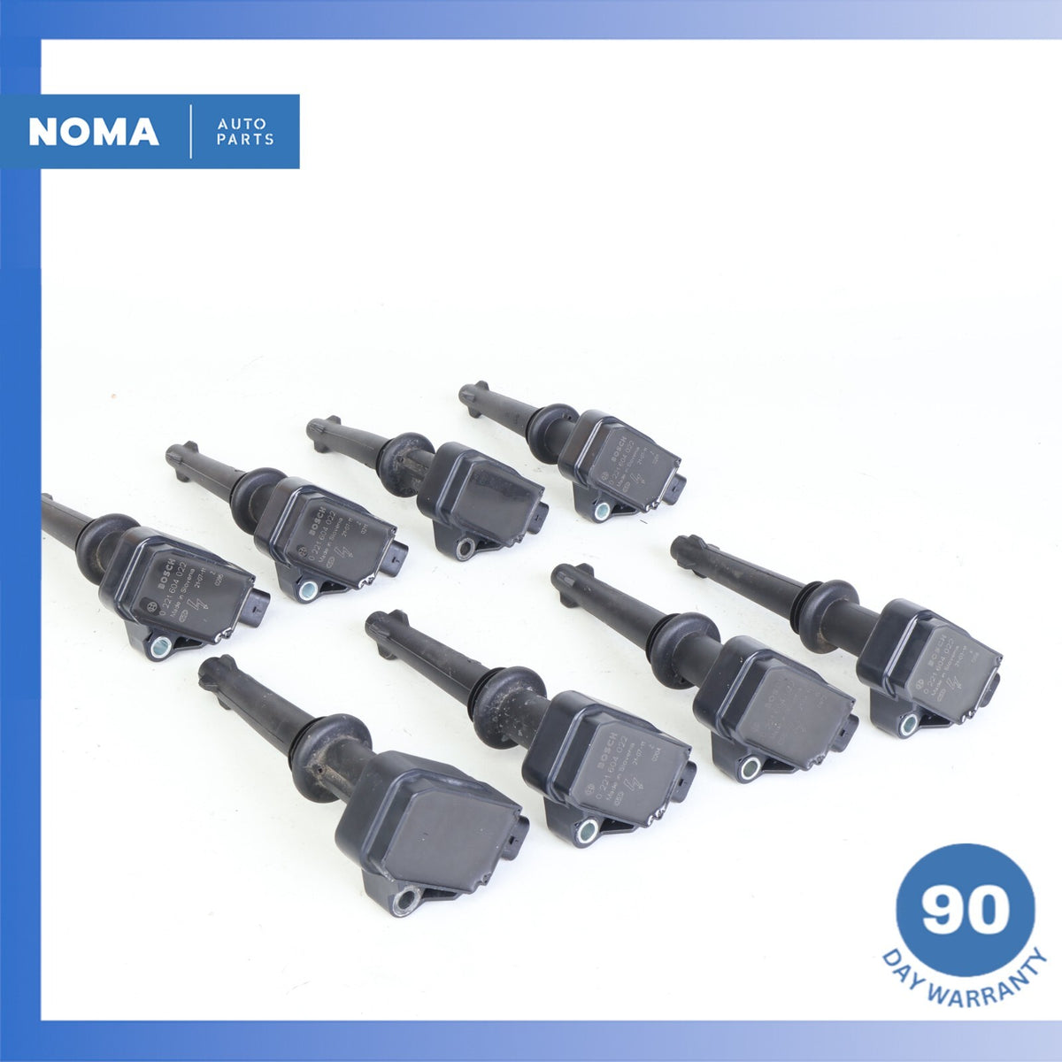 10-14 Jaguar X350 XJ XF Engine Motor Ignition Coil Set of 8 8W9312A366DA OEM - photo 8