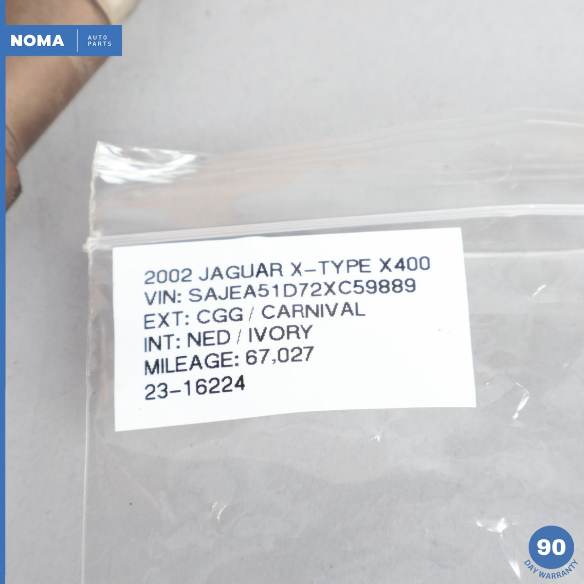 02-08 Jaguar X-Type X400 Exhaust Oxygen Lambda Wire Sensor Unit OEM - photo 12