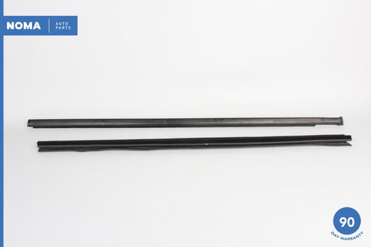 00-08 Jaguar S-Type X200 Front Right Inner&Outer Lower Door Window Seal Set OEM - photo 1