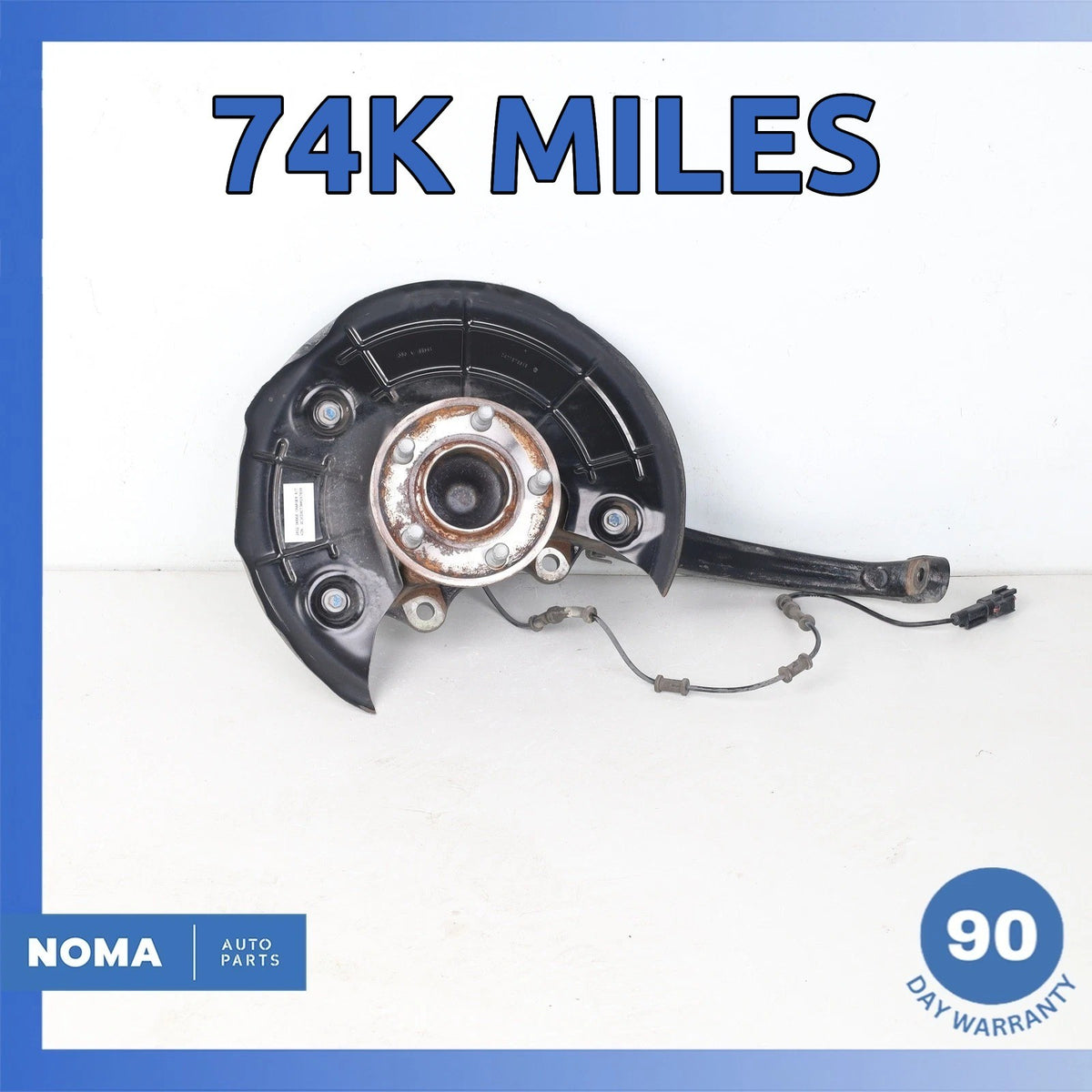 12-23 Dodge LD Charger Front Left Driver Side Spindle Knuckle Hub OEM 74k - photo 1