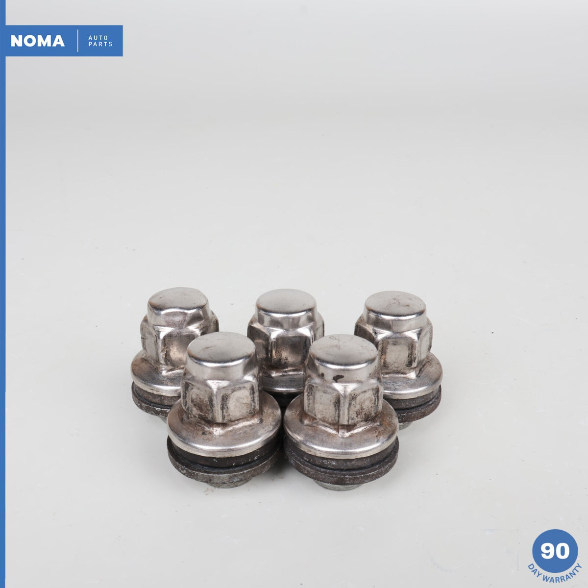 04-09 Jaguar XJ8 XJR VDP X358 Wheel Lug Nuts Bolts Set of 5 1X431012AA OEM - photo 1