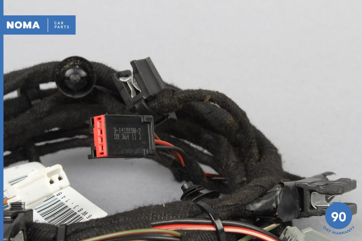 10-15 Jaguar XKR XK X150 Front Left Driver Side Door Wiring Harness w/ Lamp OEM - photo 3