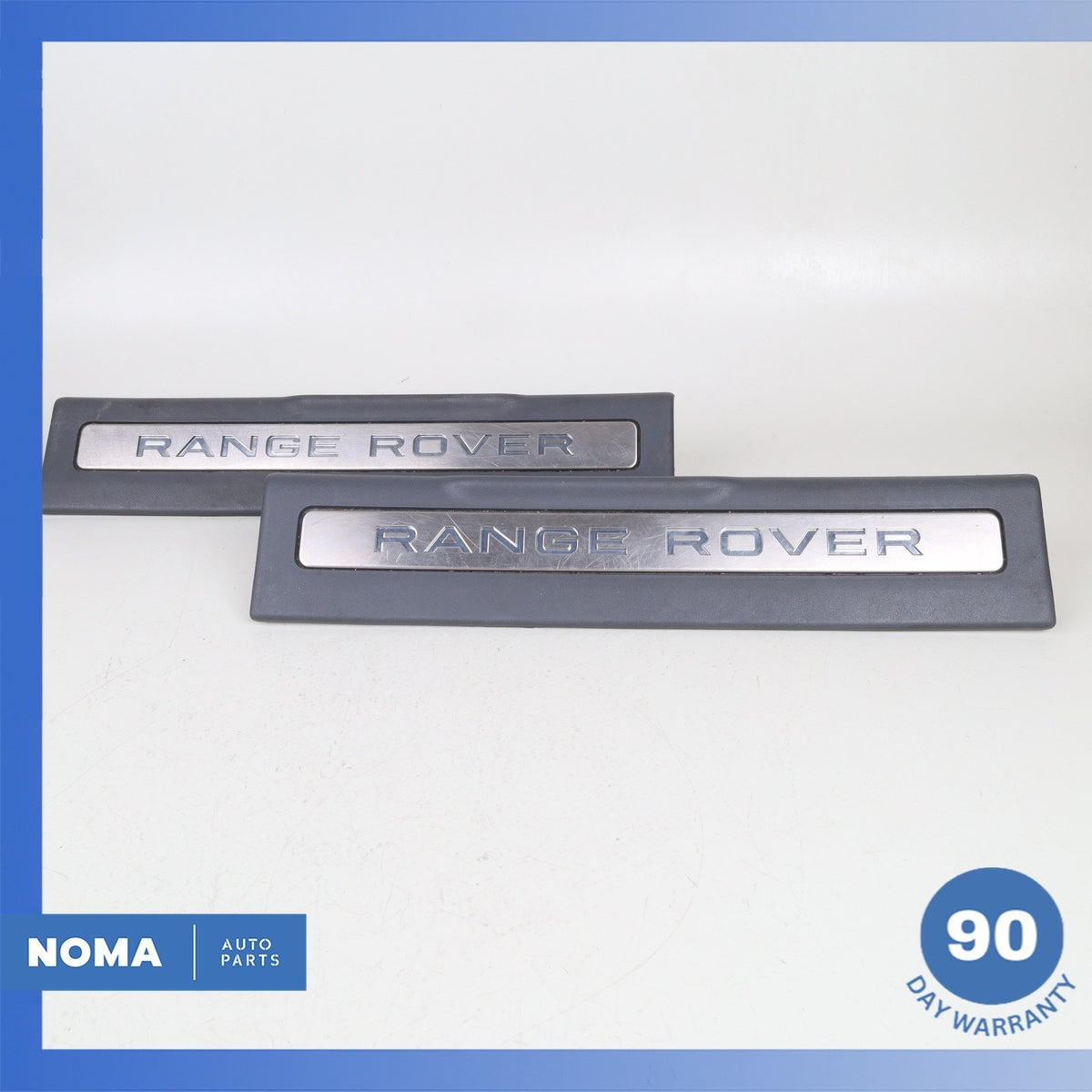 12-19 Range Rover Evoque L538 4DR Front Door Step Sill Scuff Plate Set OEM - photo 1
