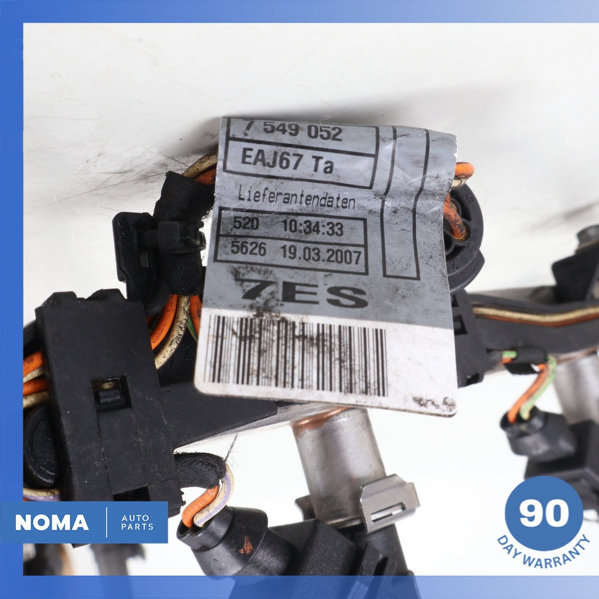 07-10 BMW E70 X5 4.8L V8 N62 Engine Motor Fuel Injector Rail w/ Injectors OEM - photo 13