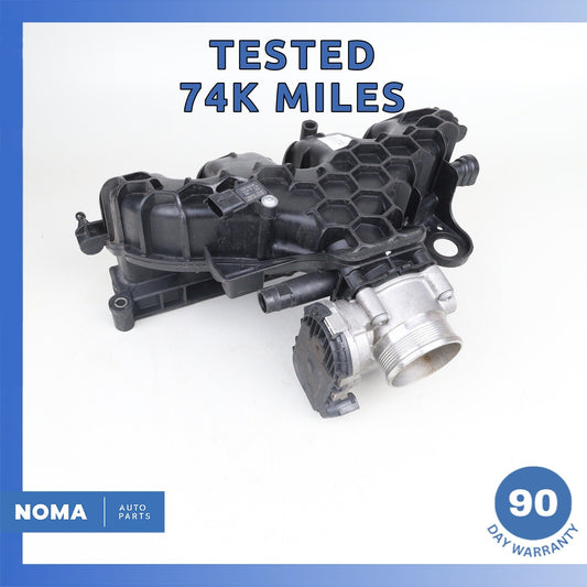 13-15 Jaguar X250 XF 2.0L Engine Motor Intake Inlet Manifold w/ Throttle OEM 74k - photo 1