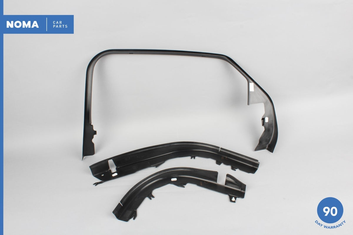 10-18 Jaguar XJL X351 LWB Rear Left Side Upper Inner Door Molding Trim Set OEM - photo 7