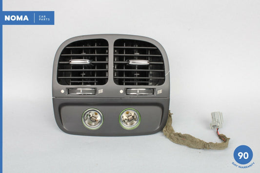 05-09 Jaguar XJ8 VDP X350 Rear Center Console A/C Dual Vent w/ Power Outlet OEM - photo 1