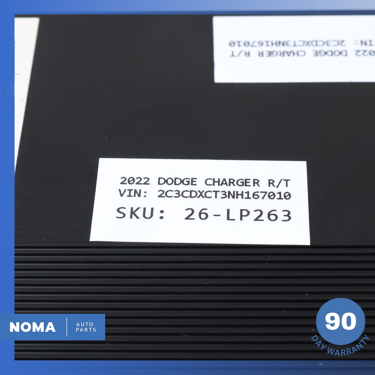 Dodge LD Charger Audio Sound Radio Amplifier Control Module 68549150AA OEM 74k - photo 13