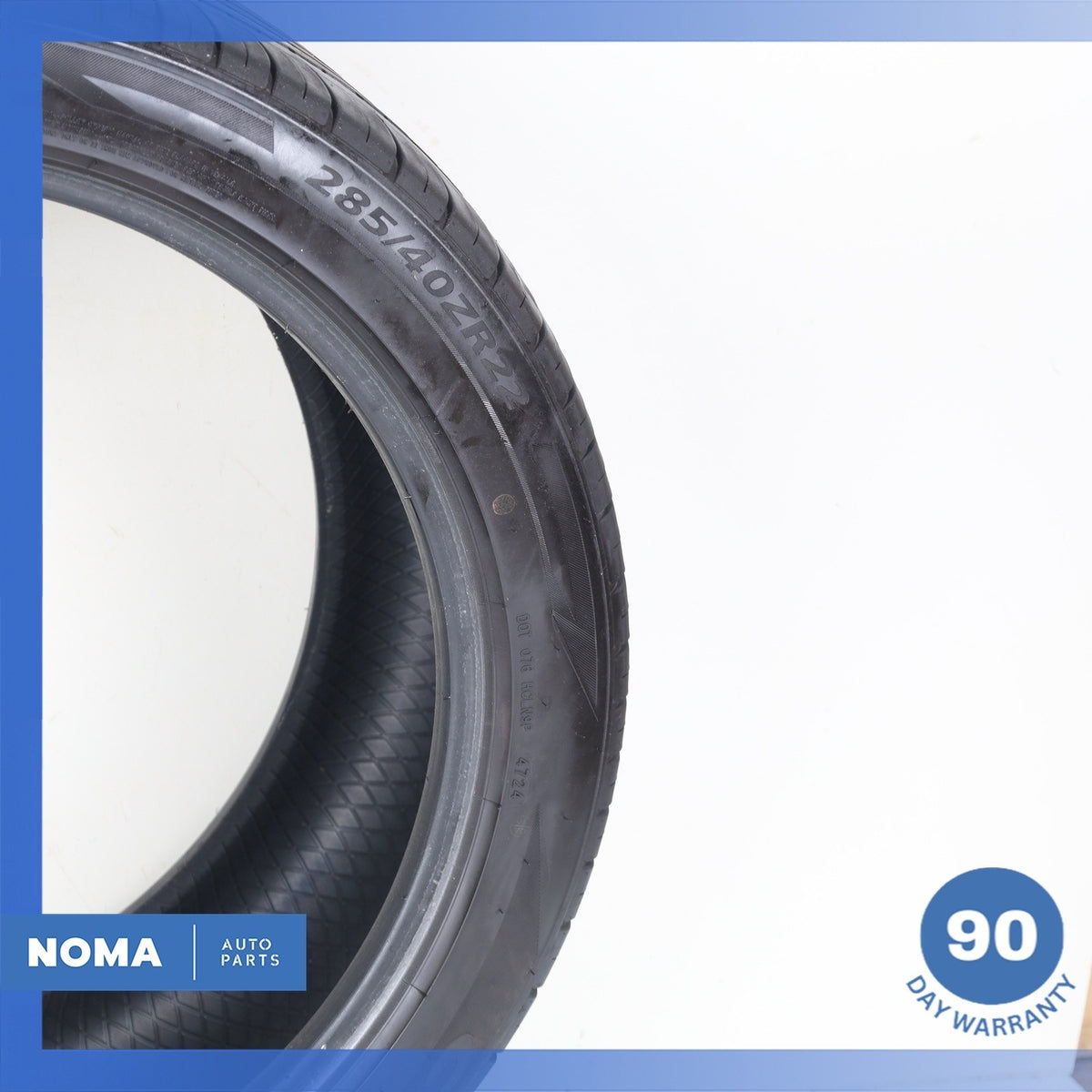 285/40ZR22 Celimo Salient CS580 285 40 22 110W XL 5/32" Set of 2 Tires - photo 9
