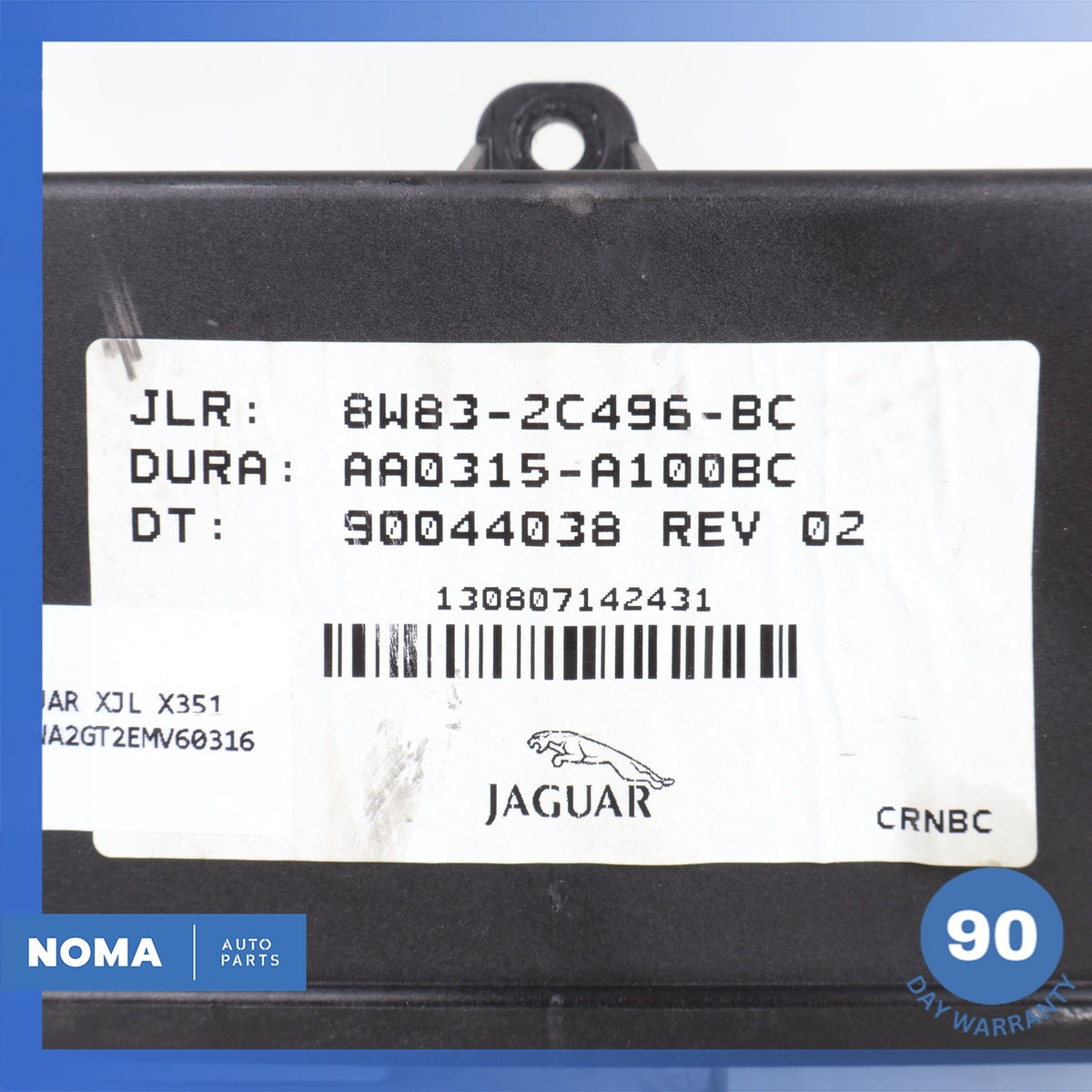 13-19 Jaguar X351 XJL XF Parking Brake Control Module Unit 8W832C496BC OEM - photo 6