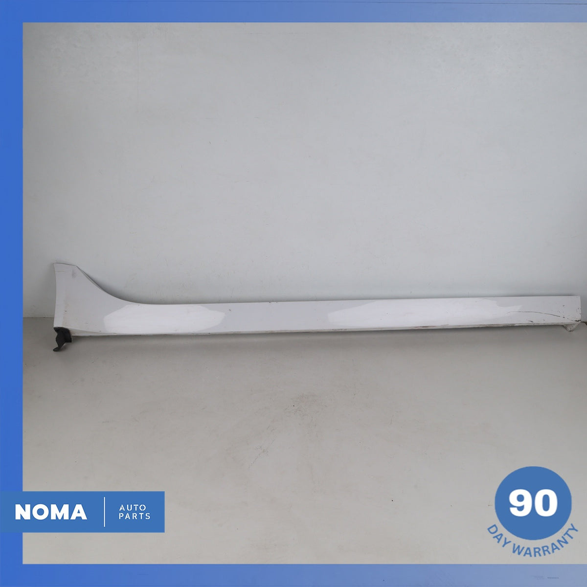 17-20 Jaguar X760 XE Right Passenger Side Skirt Rocker Molding Panel White OEM - photo 1