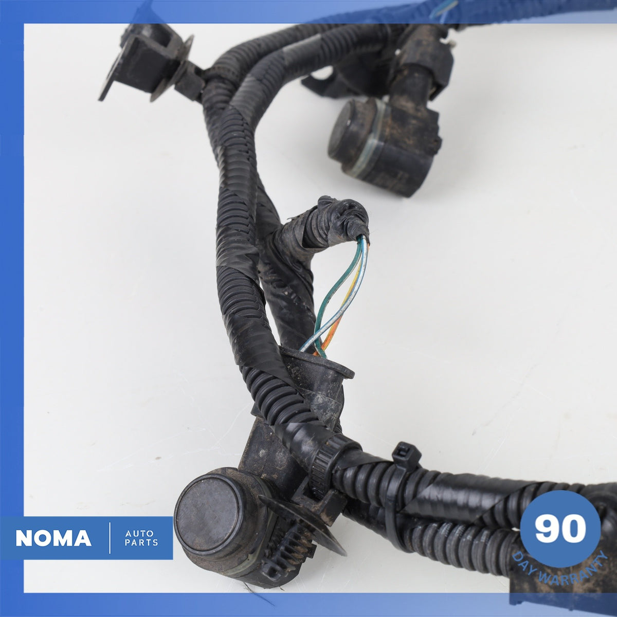 16-17 Jaguar X260 XF Rear Bumper Wiring Harness w/ Parking Sensors T2H11724 OEM - photo 6