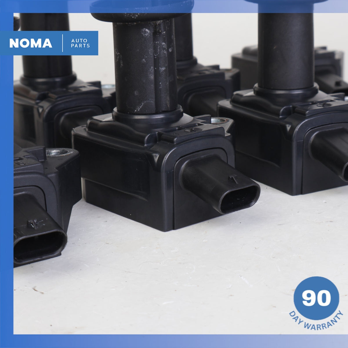 10-14 Jaguar X350 XJ XF Engine Motor Ignition Coil Set of 8 8W9312A366DA OEM - photo 4