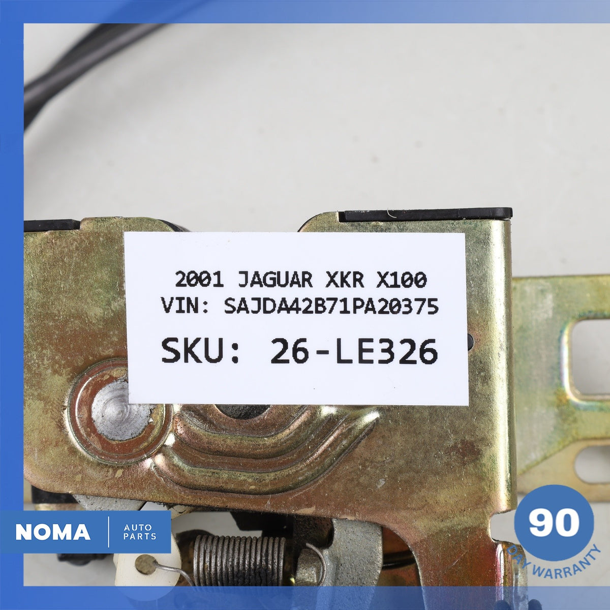 97-02 Jaguar X100 XKR XK8 Trunk Boot Latch Lock Mechanism GJE3500AA OEM 82k - photo 12