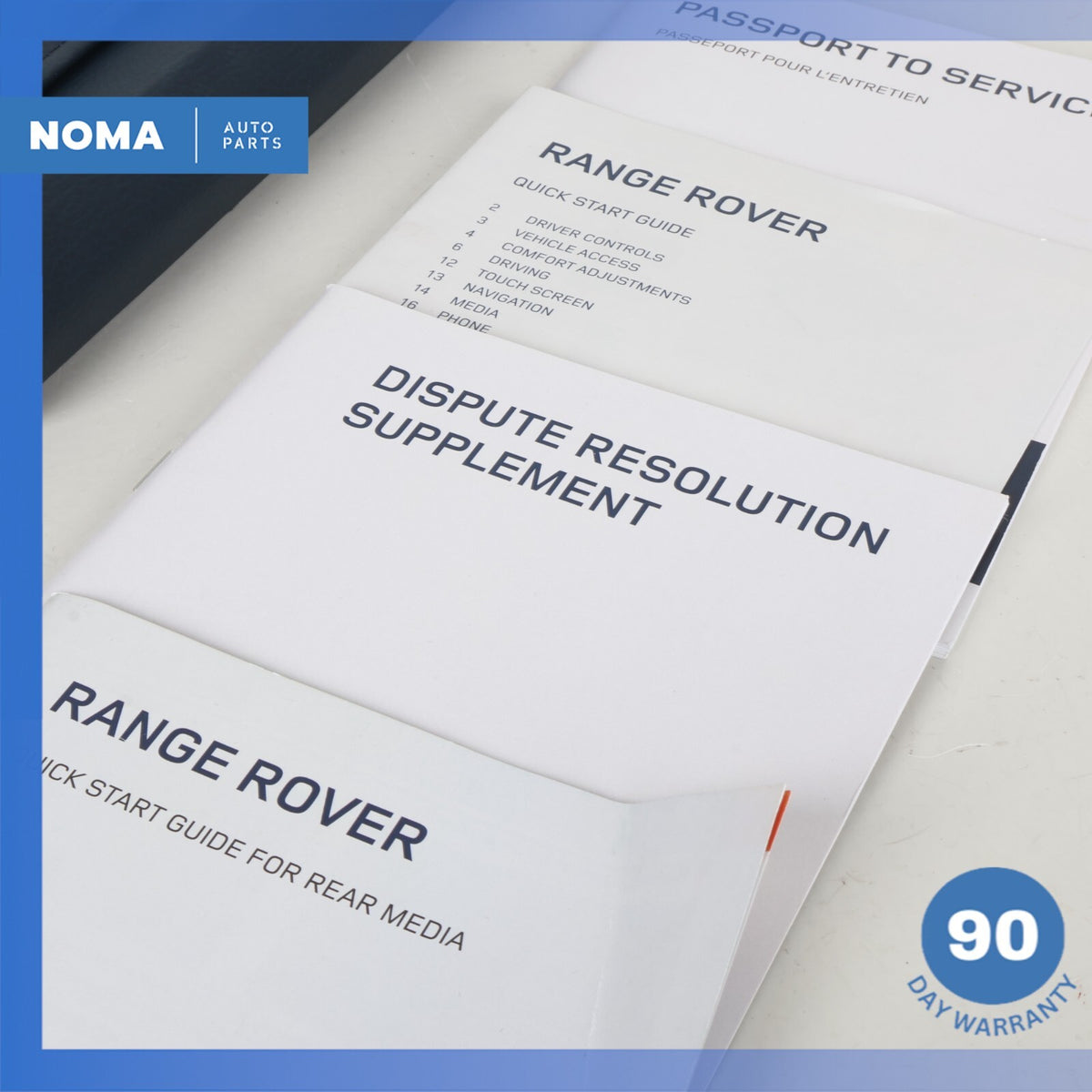 2015 LR Range Rover L405 Owner's Operator's Manual Book Assembly OEM - photo 3