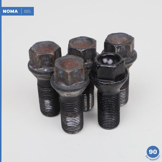 09-15 BMW 750Li F01 F02 Road Wheel Bolt Lug Set of 5 M14x1.25 36136890324 OEM - photo 1