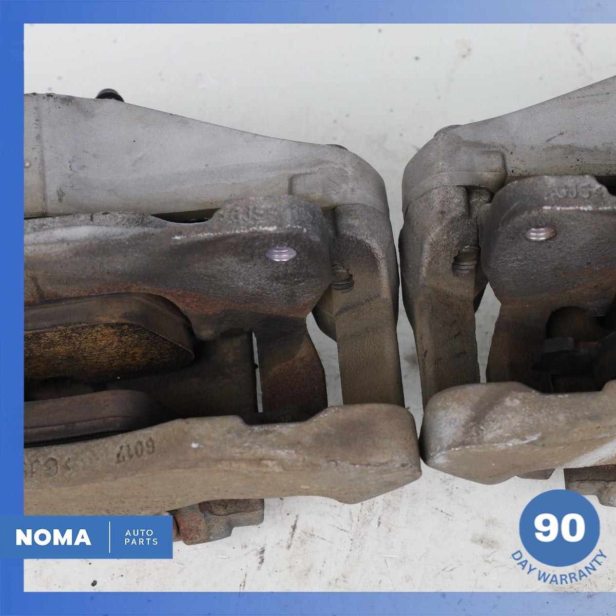 10-15 Jaguar X351 XJ XF XK Front Left & Right Side Brake Caliper Set of 2 OEM - photo 21