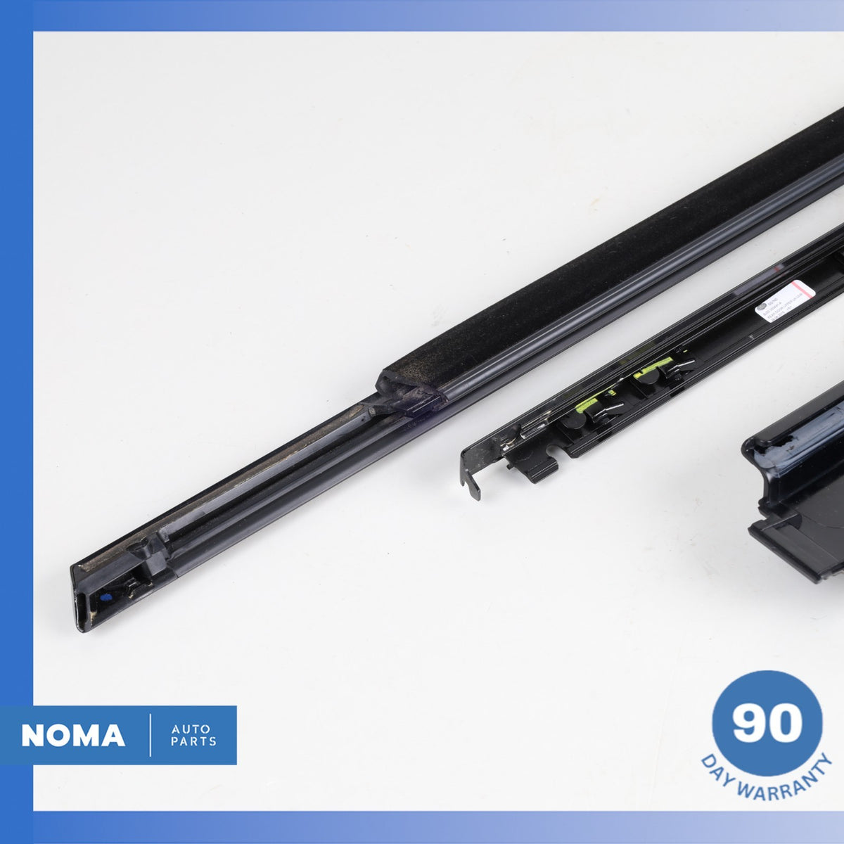 12-19 LR Range Rover Evoque L538 Rear Left Outer Door Window Molding Set OEM - photo 11