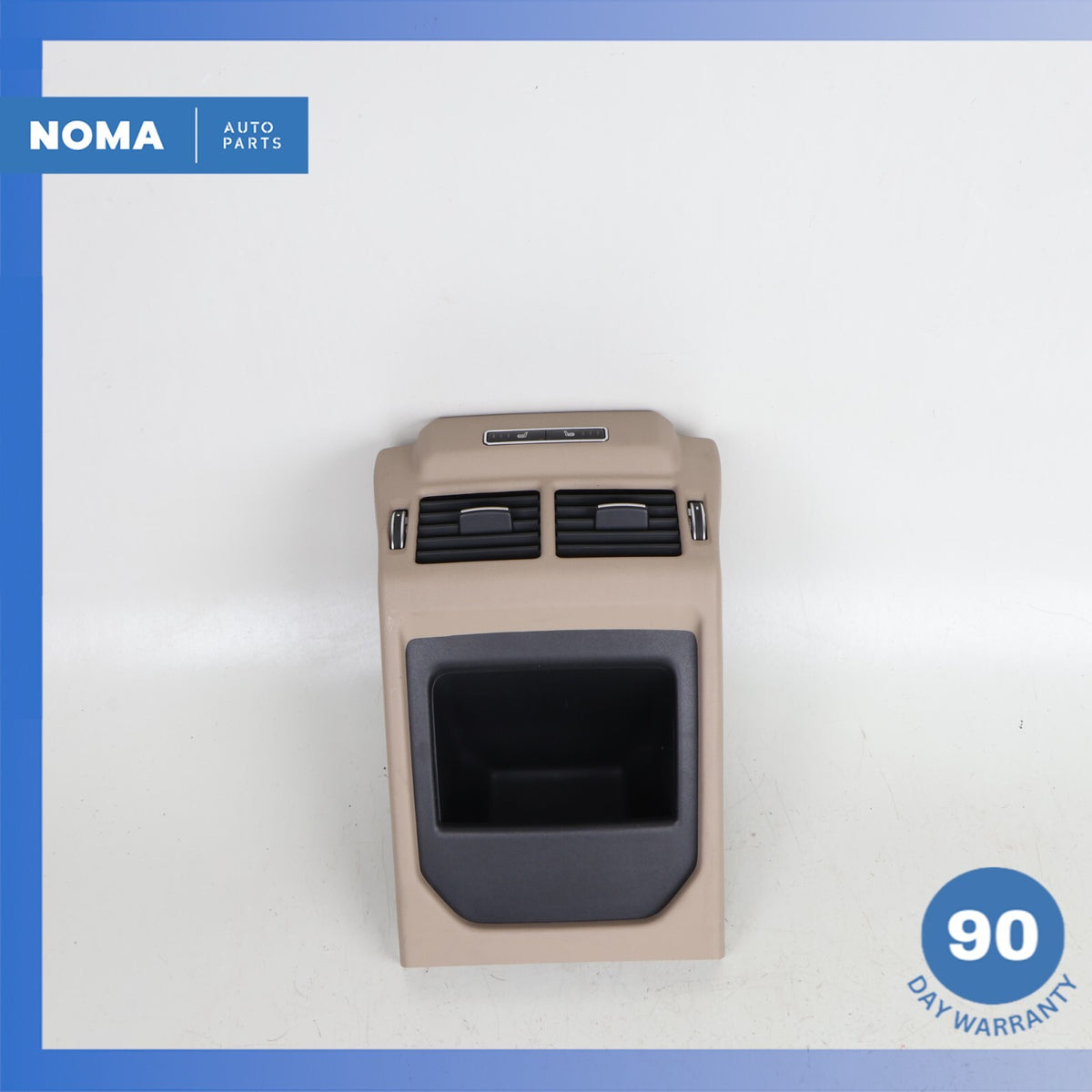 14-17 LR Range Rover Evoque L538 Rear Center Console Air Vent Trim Beige OEM - photo 1