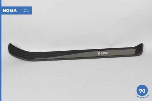 04-10 BMW 530i E60 E61 Front Right Passenger Side Door Sill Scuff Trim Cover OEM - photo 1