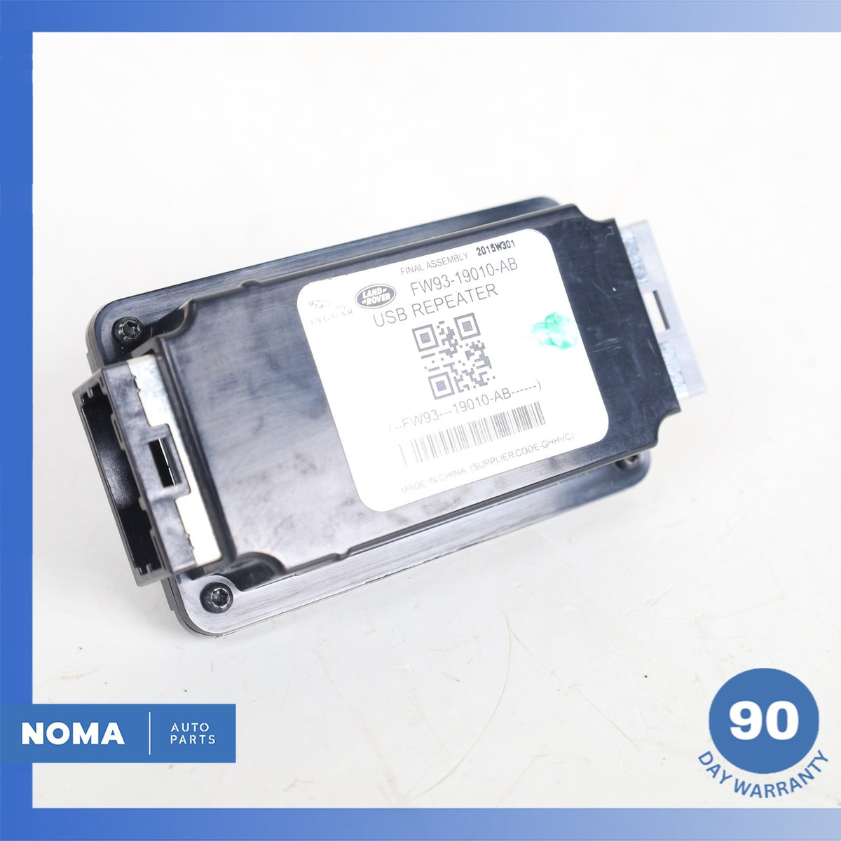 16-19 Jaguar X351 XJ XJL USB Repeater Socket Control Module FW9319010AB OEM - photo 2