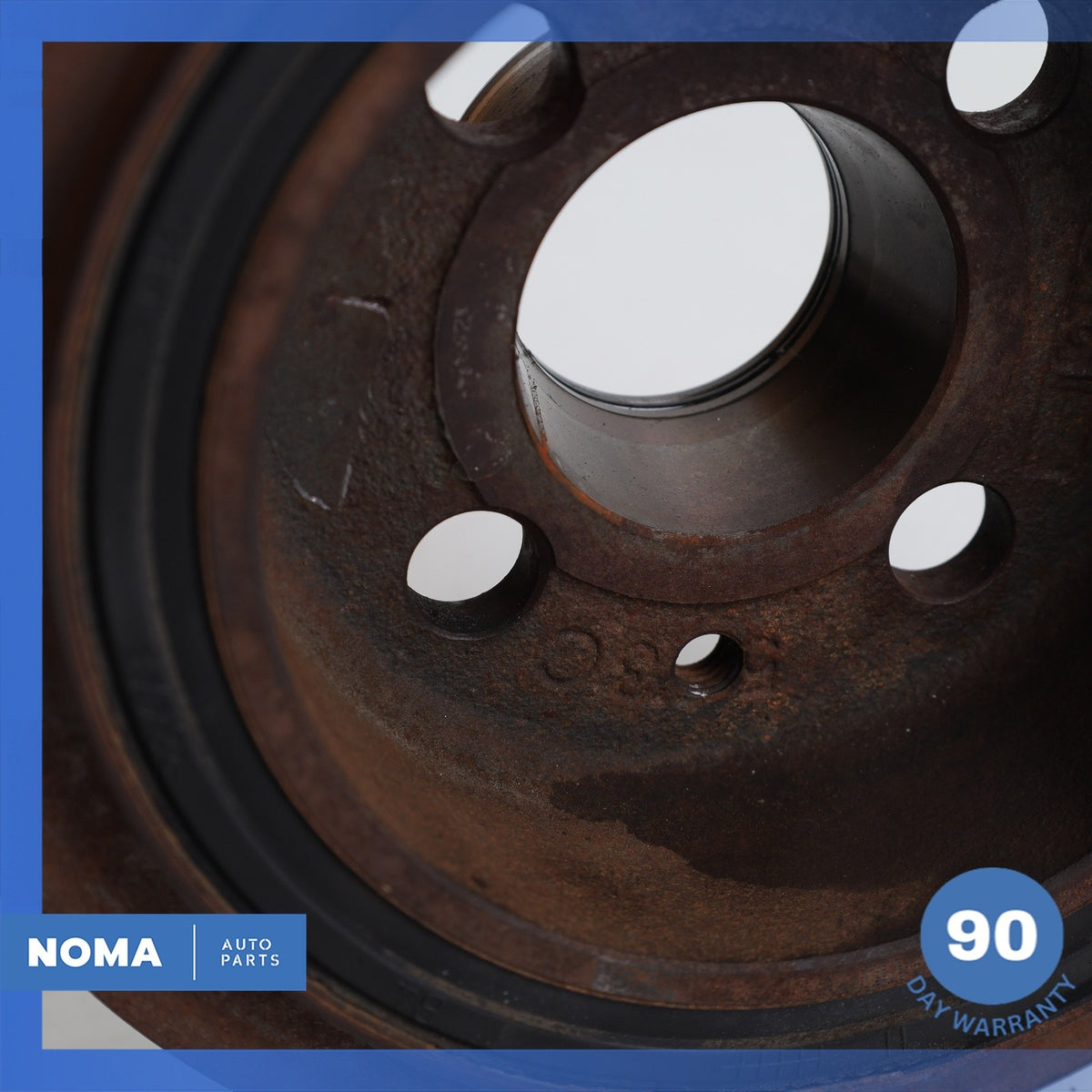 03-10 Jaguar X350 XJ8 4.2L NA Harmonic Balancer Crankshaft Pulley 2W936316DD OEM - photo 9