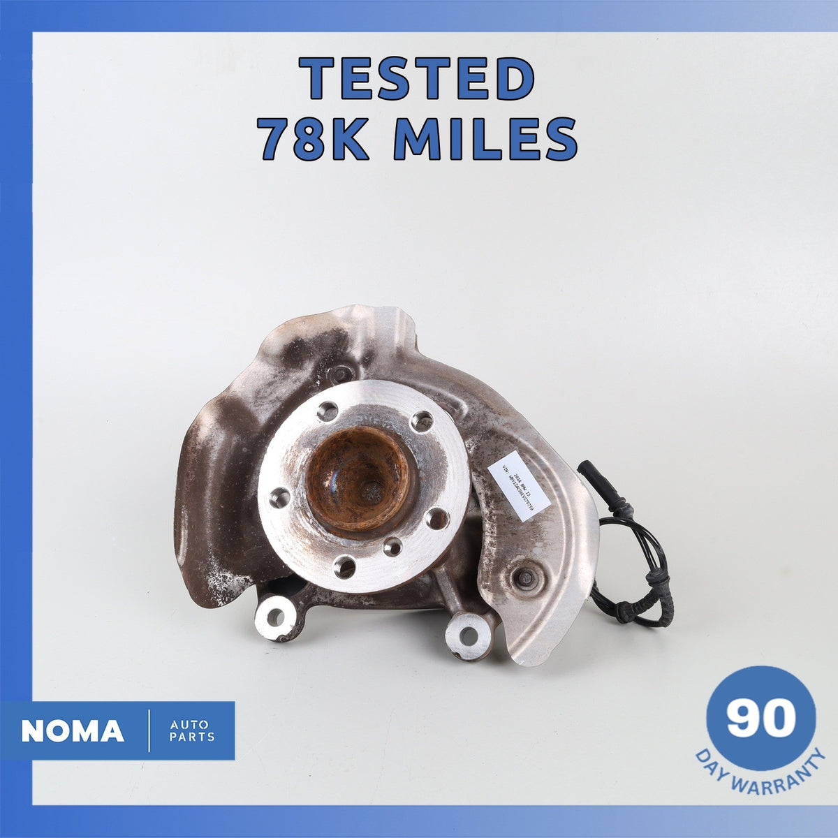 14-21 BMW i3 I01 Hybrid Front Left Driver Side Spindle Knuckle Hub OEM 78k - photo 1