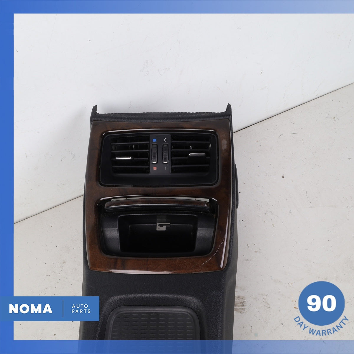 07-13 BMW E92 328i 335i Rear Center Console Cover Panel Black OEM 75k - photo 7