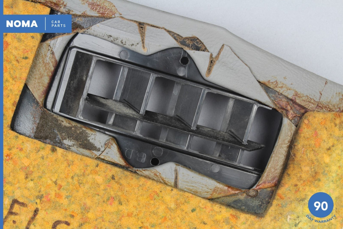 1987 Jaguar XJS HE Series 2 Front Left Side Footwell Vent Cover Trim Gray OEM - photo 12
