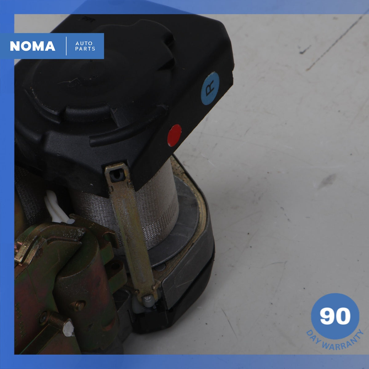 97-99 Jaguar X100 XK8 Front Right Passenger Side Seat Belt Retractor Beige OEM - photo 17