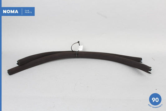 97-06 Jaguar XKR X100 Right Passenger Side Door Window Weatherstrip Seal Set OEM - photo 1