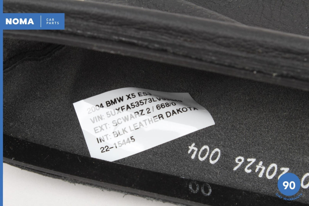 03-06 BMW X5 E53 Center Console Hand Brake Lever Cover 7144283 OEM - photo 9