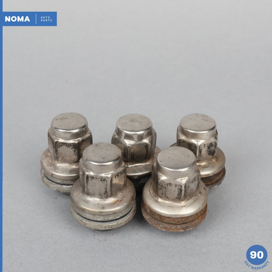 00-08 Jaguar S-Type X206 Wheel Lug Nuts Bolts Set of 5 1X431012AB OEM - photo 1