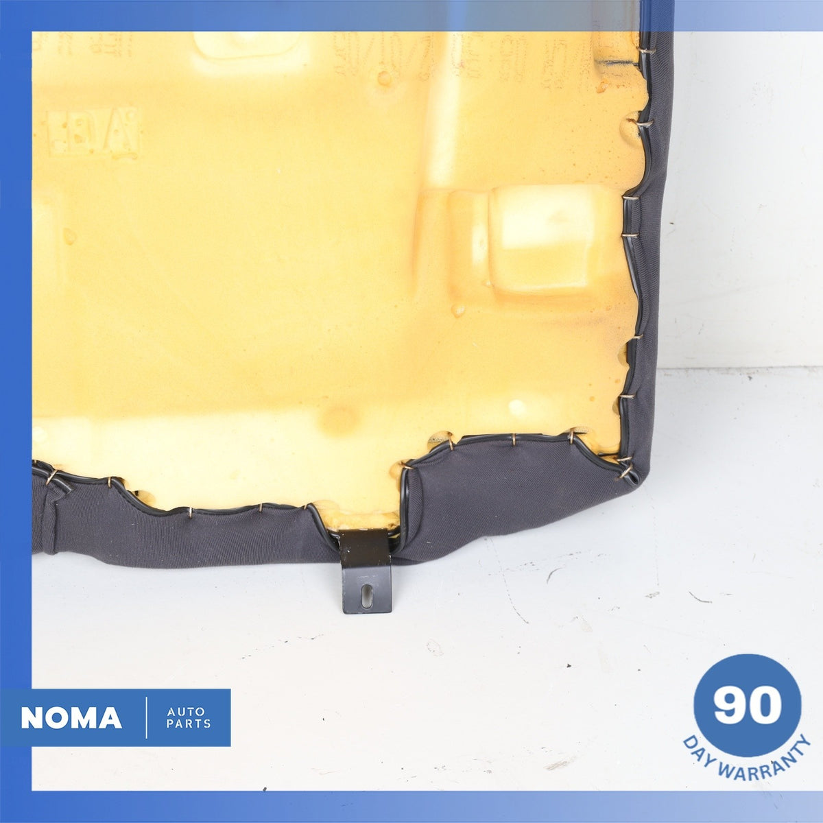 00-06 Jaguar X100 XK8 Convertible Rear Seat Upper Top Cushion Suede Black OEM - photo 10