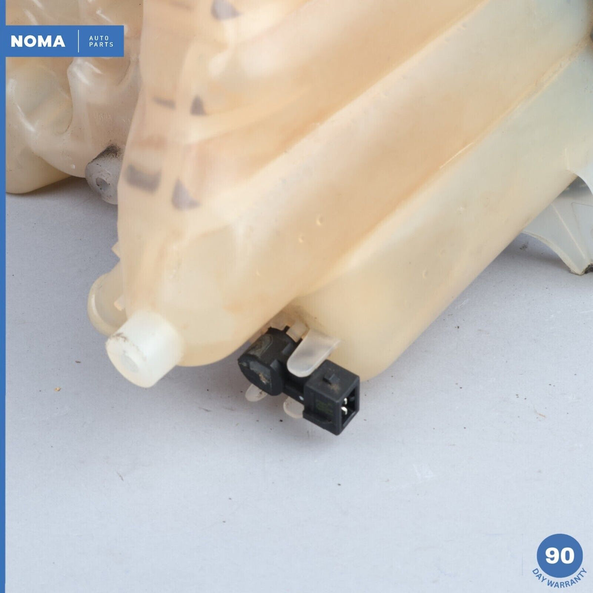 10-15 Jaguar X250 XF XFR XK Coolant Expansion Tank Reservoir CW938A080AB OEM 74k - photo 9