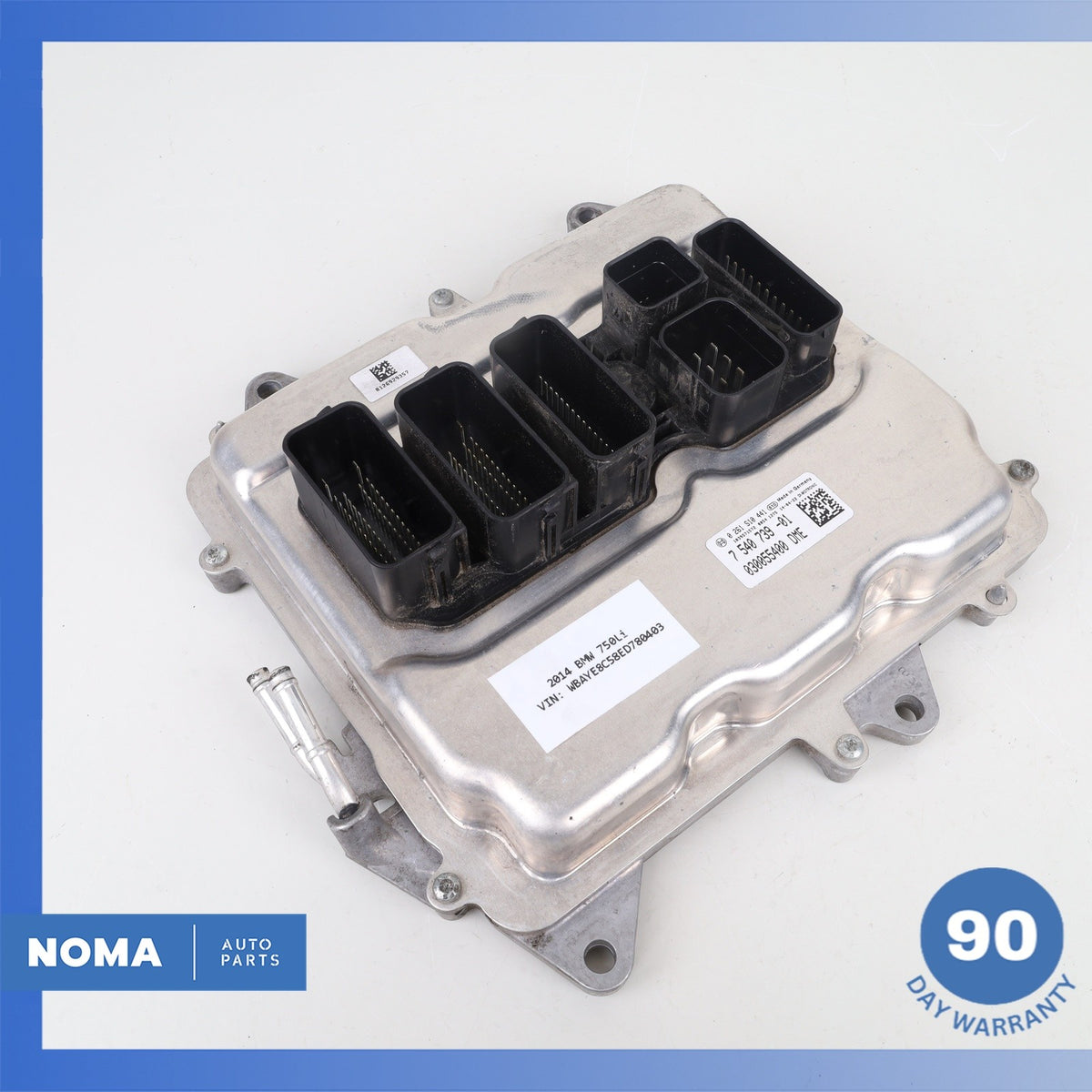 14-19 BMW F02 750i 650i 550i N63 Engine Motor Control Module ECU ECM DME OEM - photo 2