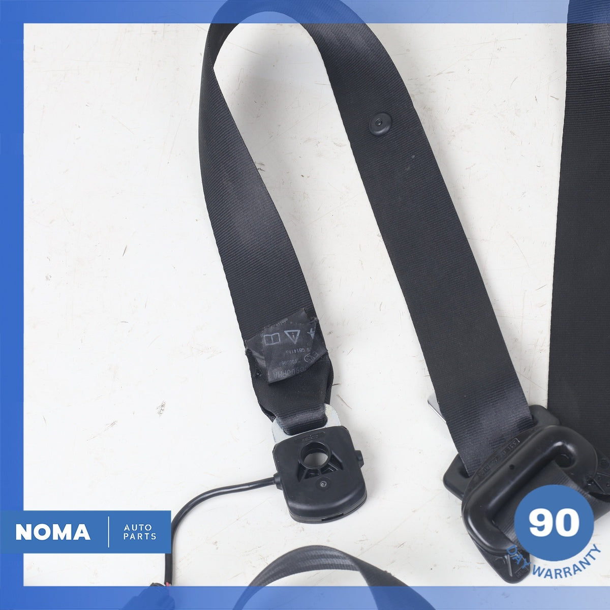 08-16 Land Rover L319 L320 LR4 Front Left & Right Seat Belt Set Black OEM - photo 13