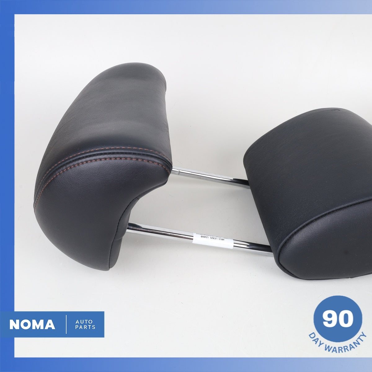 13-17 Lexus USF40 LS460 Rear Seat Headrest Head Rest Set Black 7194050850 OEM - photo 6