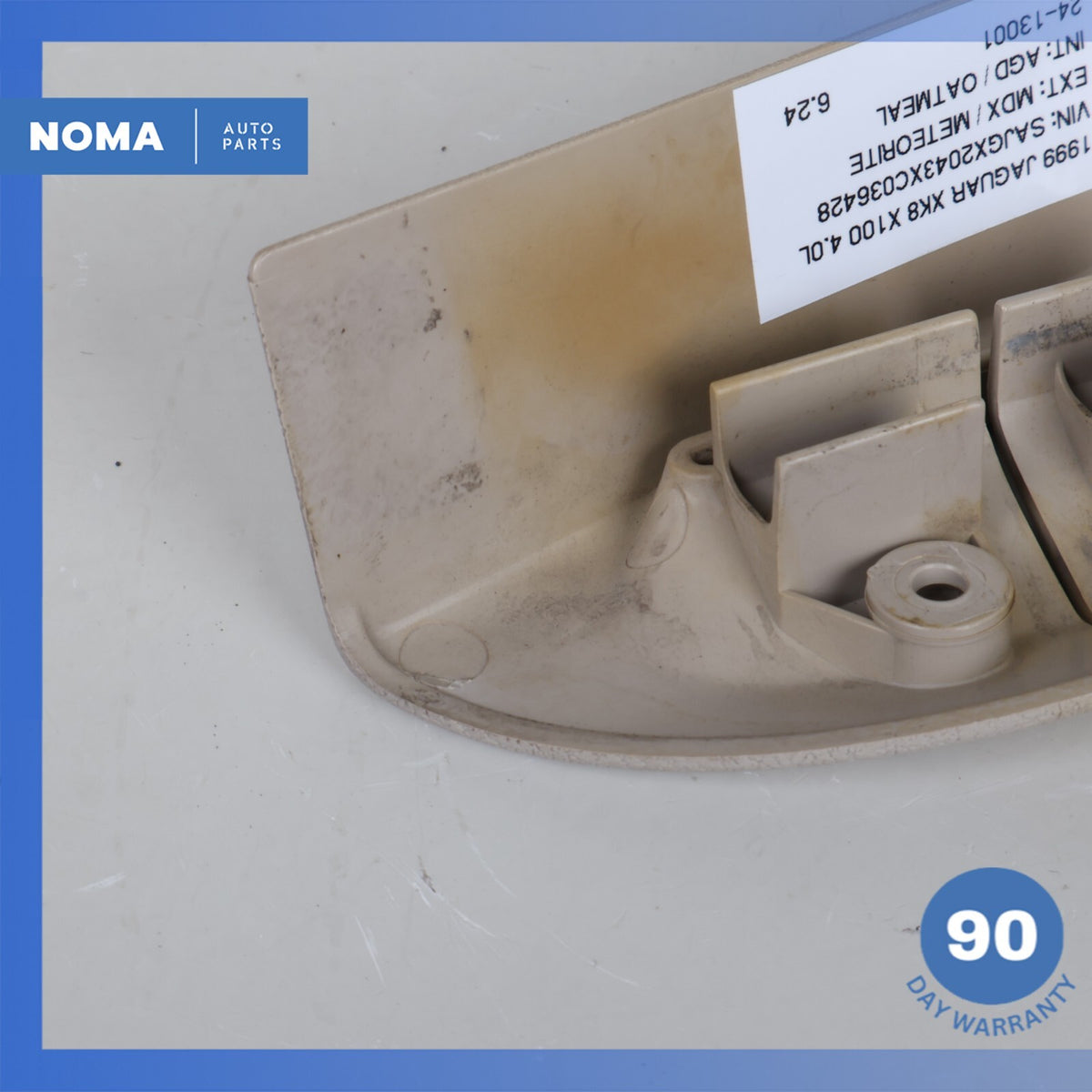 1999 Jaguar X100 XK8 Rear Right Shoulder Seat Belt Trim Bezel Beige OEM - photo 9