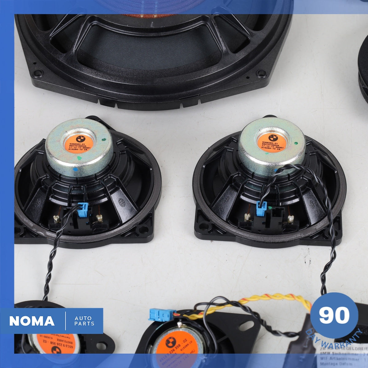 16-22 BMW G12 740i 750i Harman Interior Audio Speaker Tweeter Set OEM 76k - photo 17